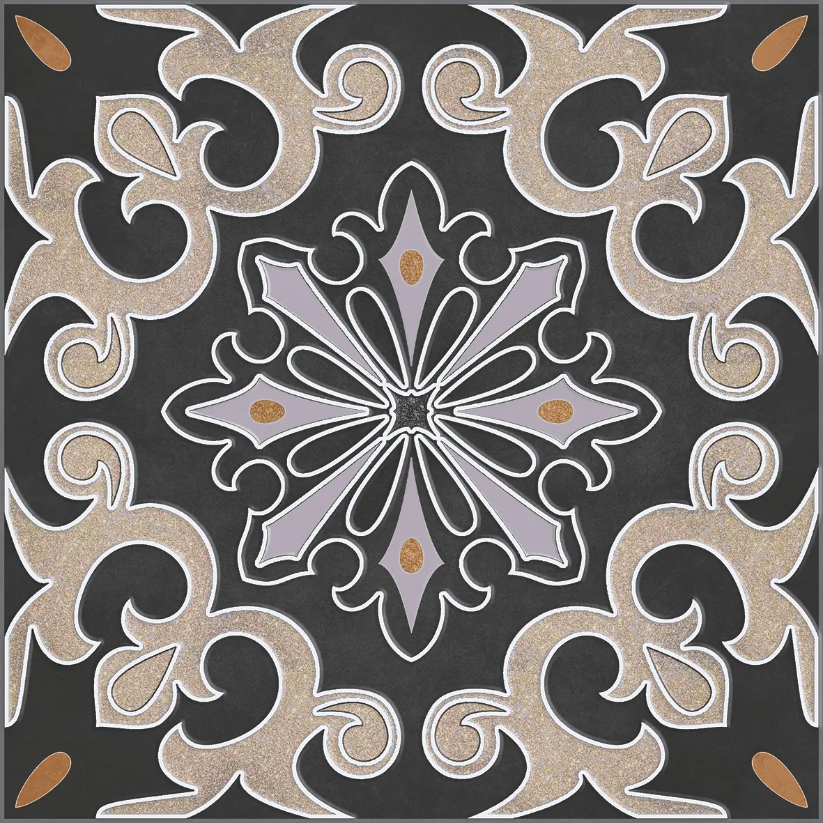 Vienna Black wall tile