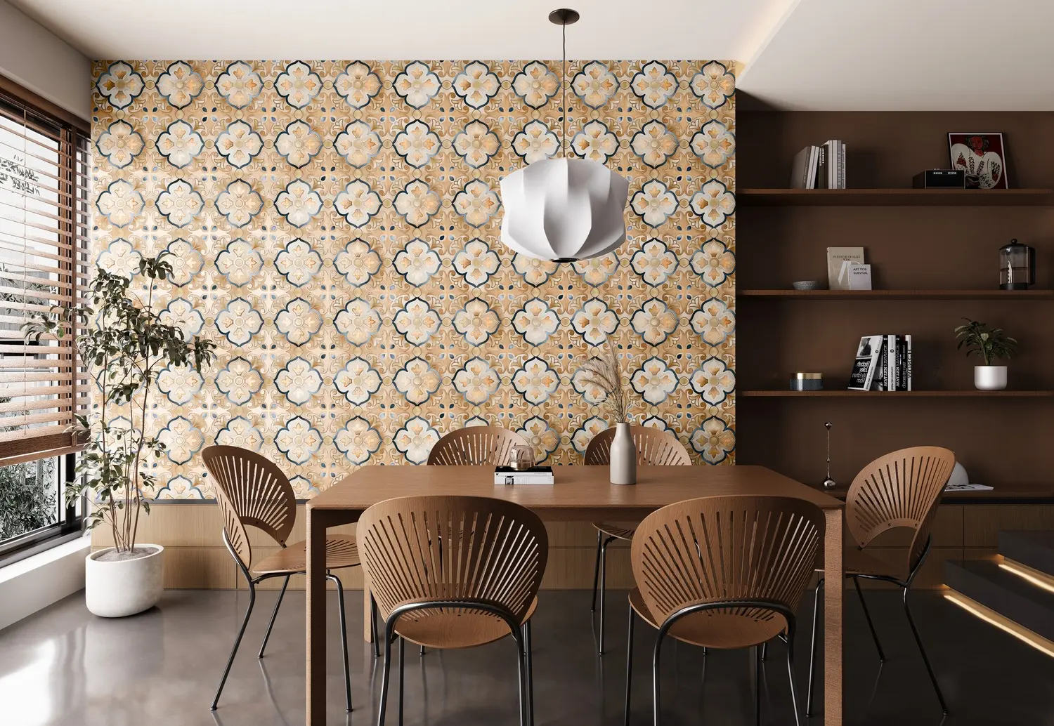 Melisa Art wall tiles in a room