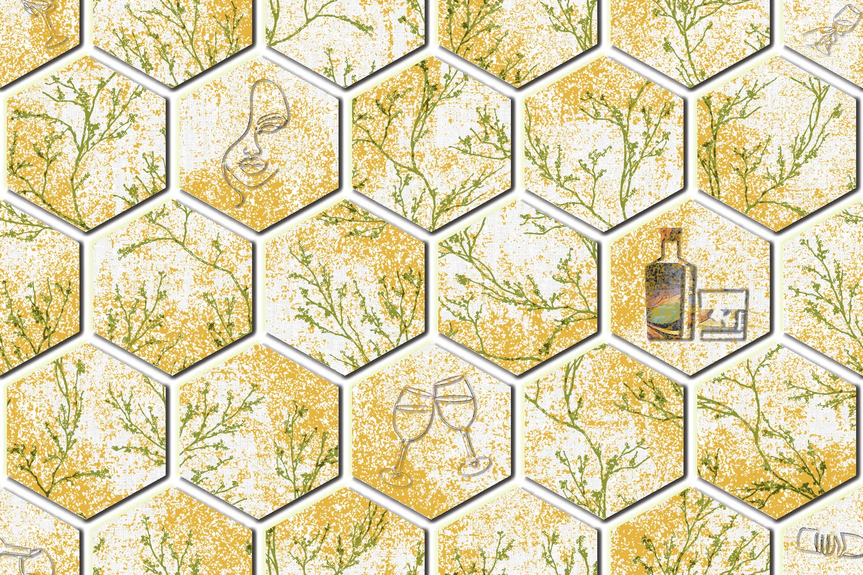 Bondy Relex wall tile by Axoli Tiles