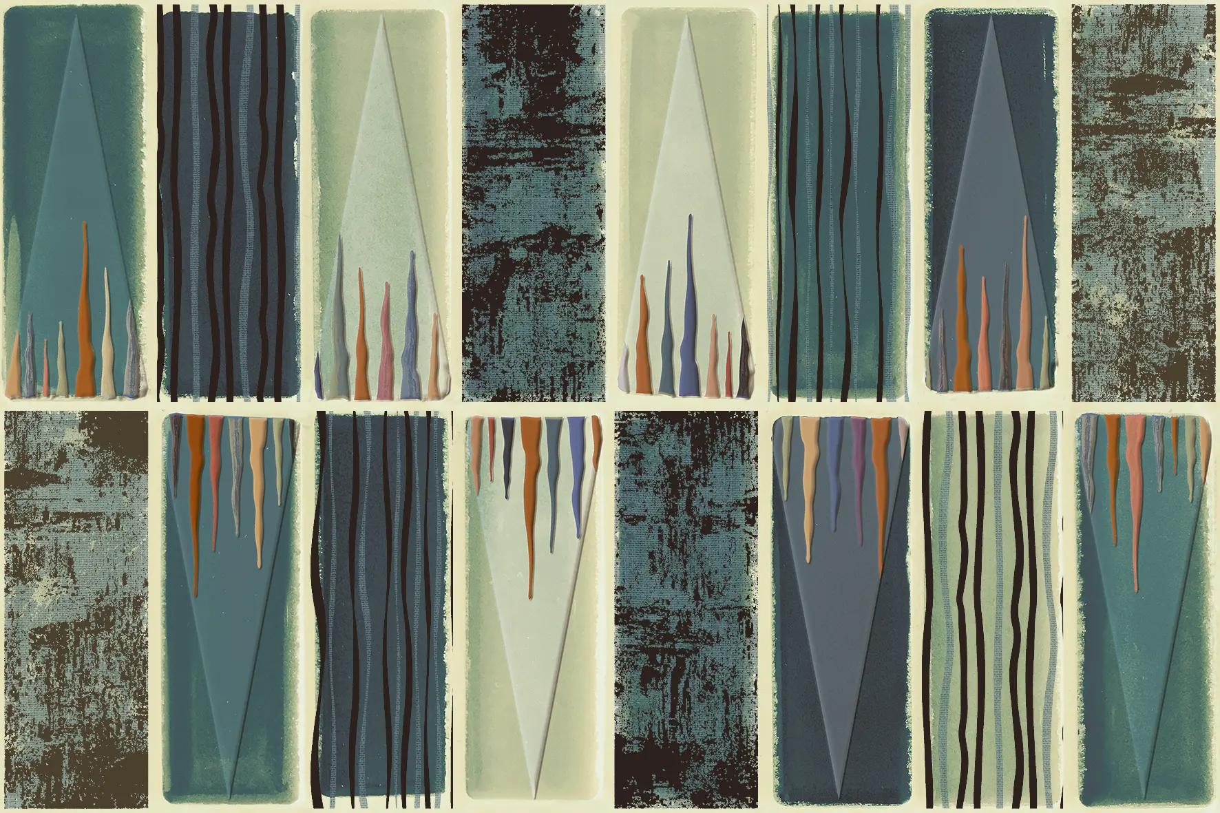 Sky Lark wall tile by Axoli Tiles